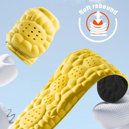 Semelles Orthopédiques Confort - Mousse à Mémoire de Forme, Soutien Voûte Plantaire